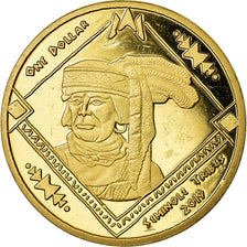 Monnaie, États-Unis, Dollar, 2019, U.S. Mint, Tribu Séminole, SPL, Laiton