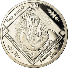 Monnaie, États-Unis, 1/2 Dollar, 2019, U.S. Mint, Tribu Séminole, SPL