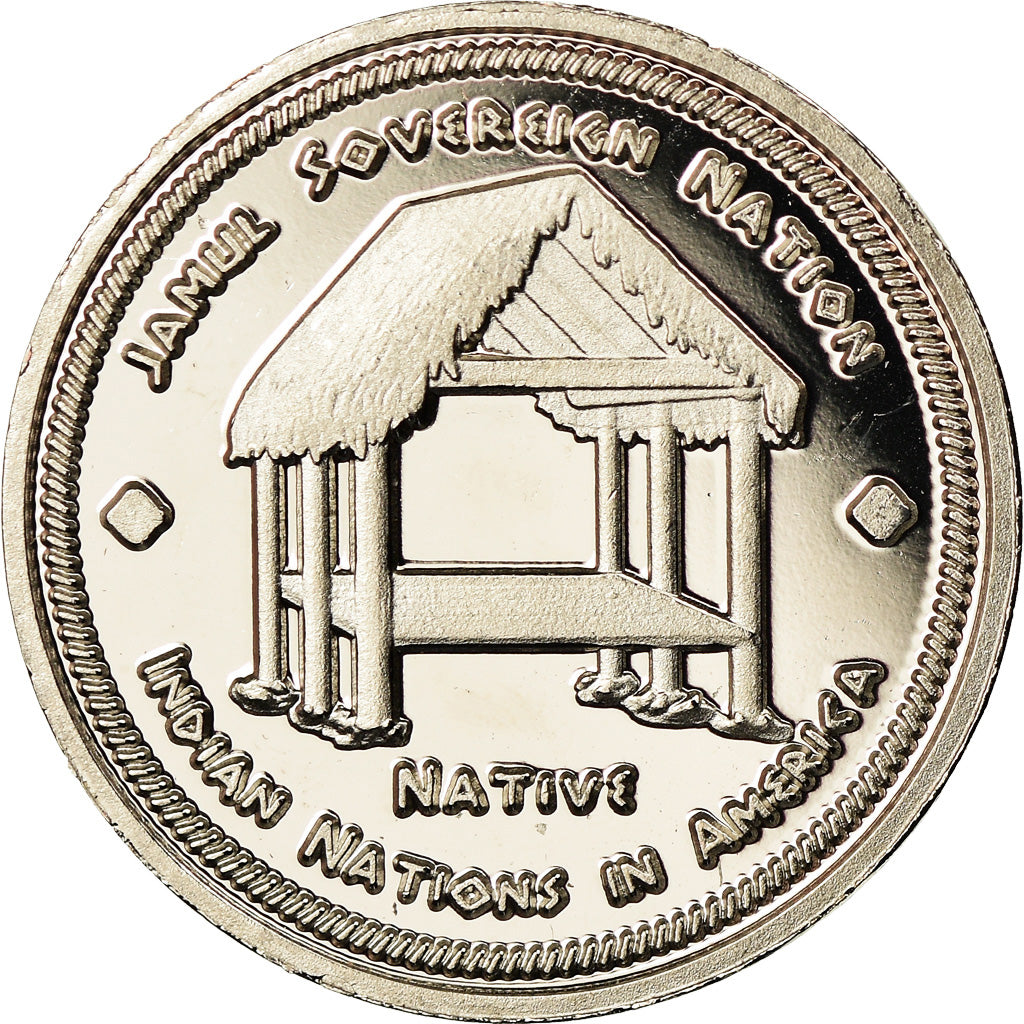 Monnaie, États-Unis, 5 Cents, 2019, U.S. Mint, Tribu Séminole, SPL