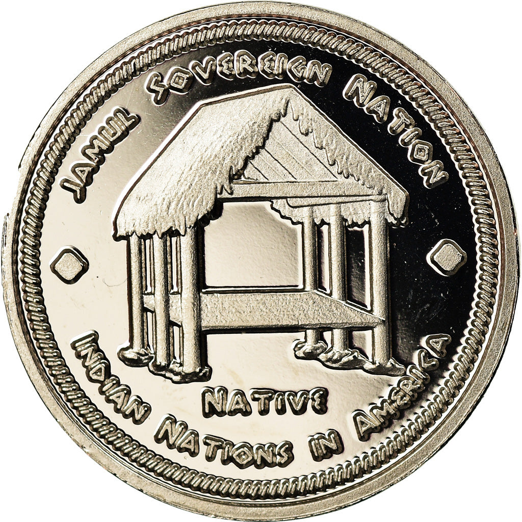 Monnaie, États-Unis, 5 Cents, 2019, U.S. Mint, Tribu Séminole, SPL
