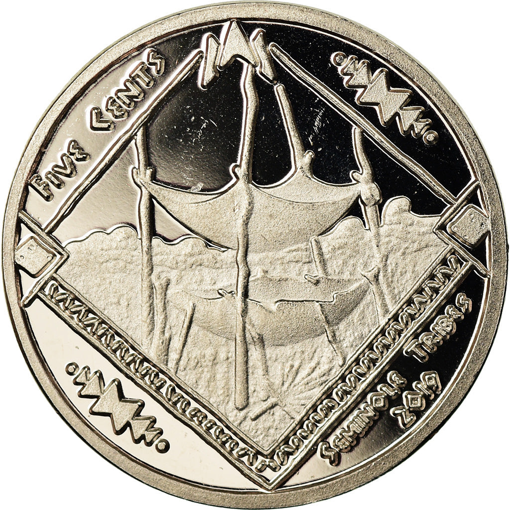 Moneta, Stati Uniti, 5 Cents, 2019, U.S. Mint, Tribu Séminole, SPL, Rame-nichel