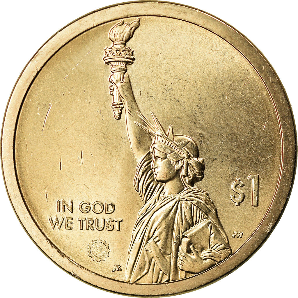 Coin, United States, Dollar, 2019, Denver, American Innovation - Delawaere