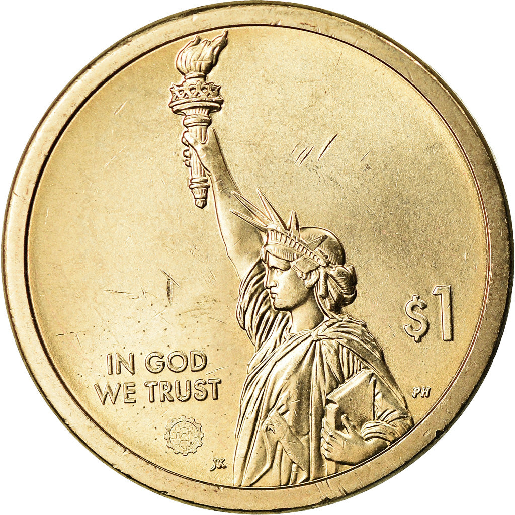 Monnaie, États-Unis, Dollar, 2019, Philadelphie, American Innovation -