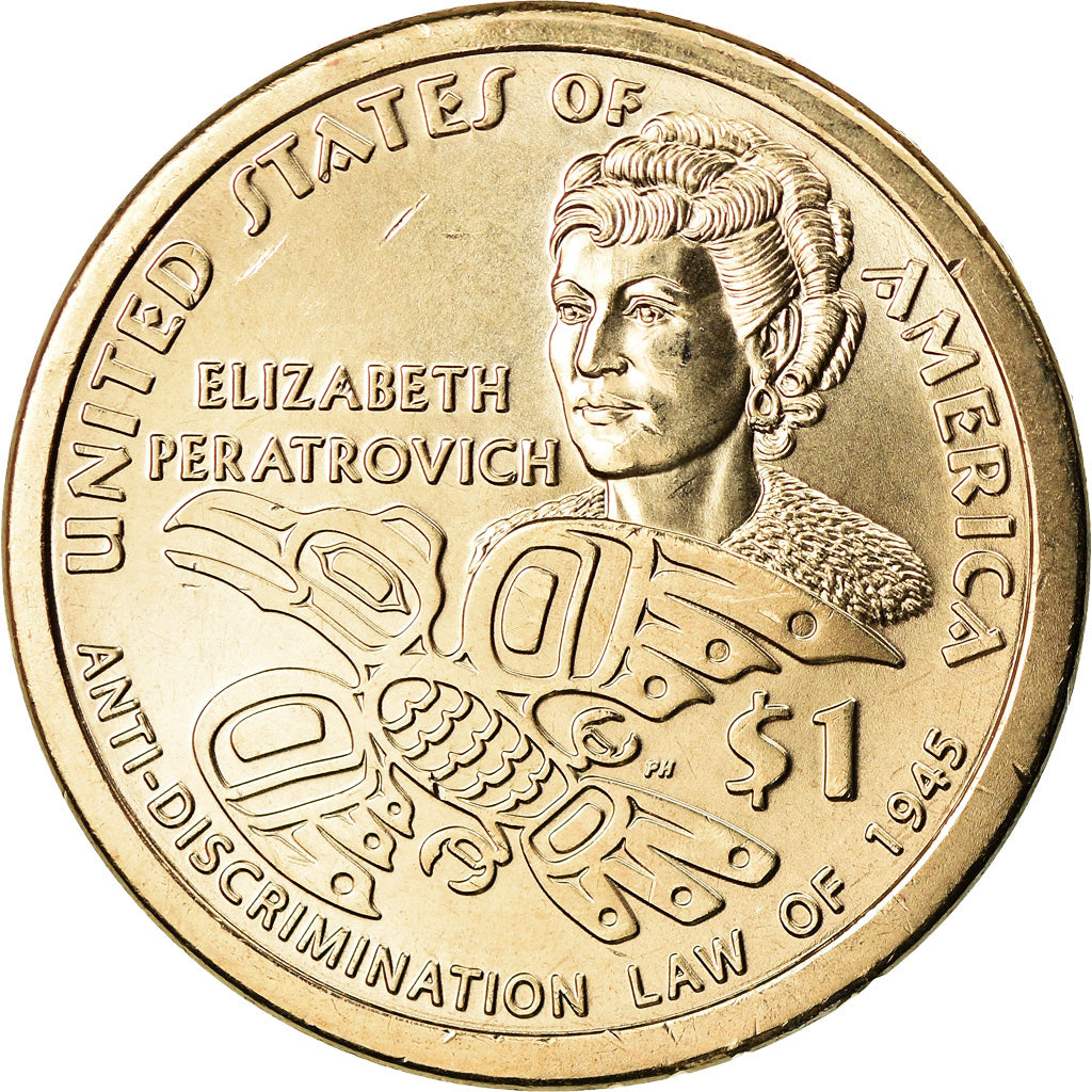 Coin, United States, Dollar, 2020, Philadelphia, Native American Dollar -