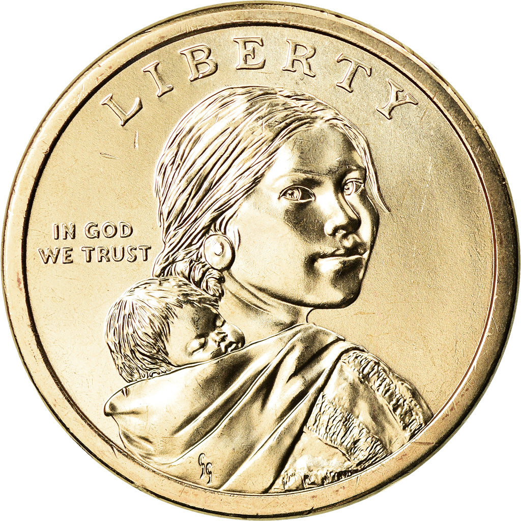 Coin, United States, Dollar, 2020, Philadelphia, Native American Dollar -