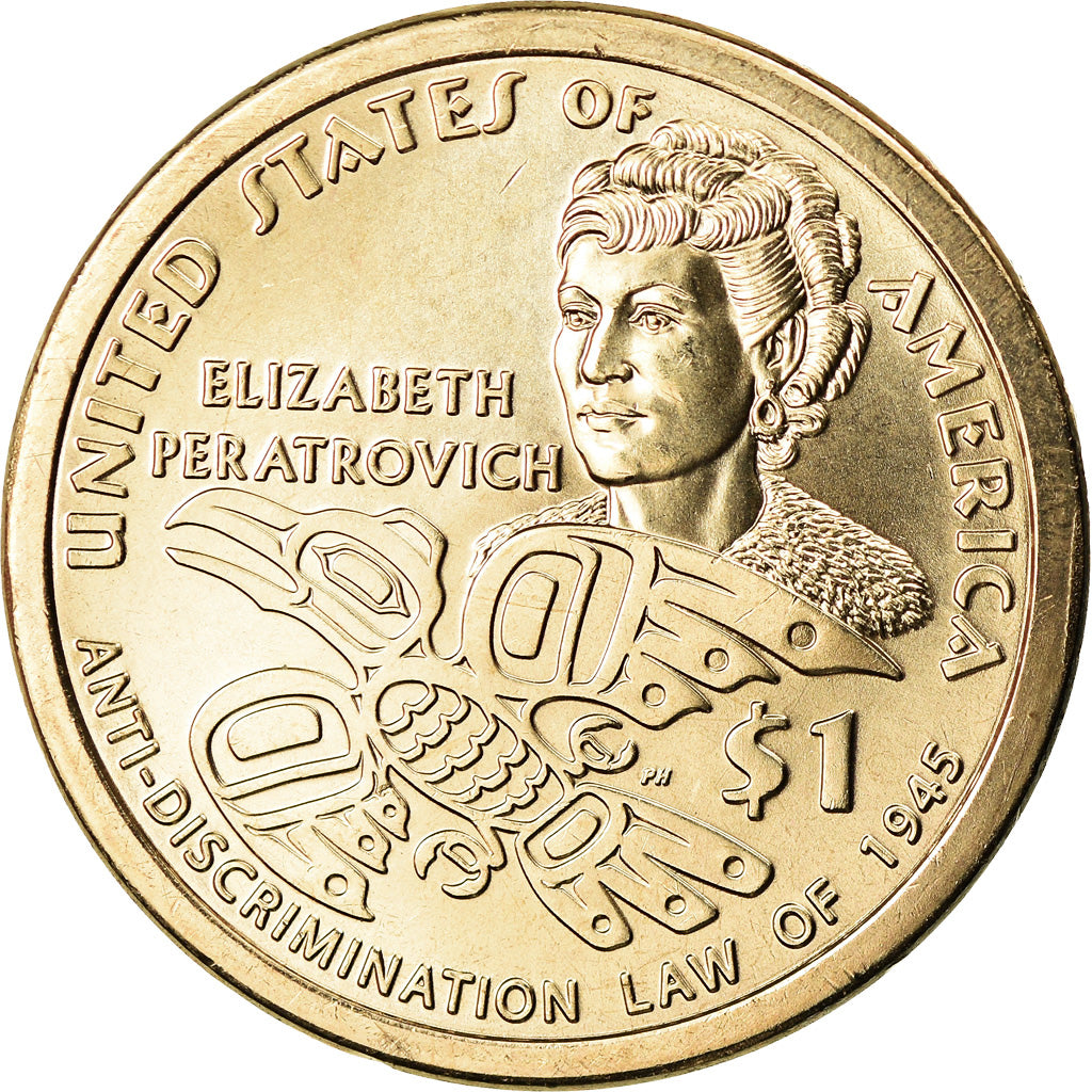 Coin, United States, Dollar, 2020, Philadelphia, Native American Dollar -
