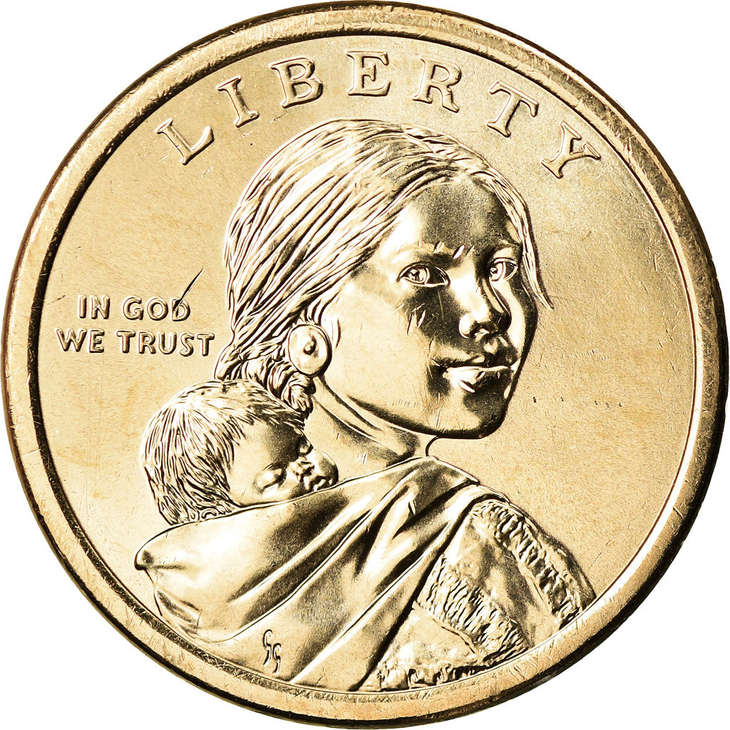 Coin, United States, Dollar, 2020, Denver, Native American Dollar - Elizabeth