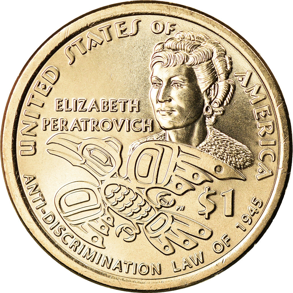 Coin, United States, Dollar, 2020, Denver, Native American Dollar - Elizabeth