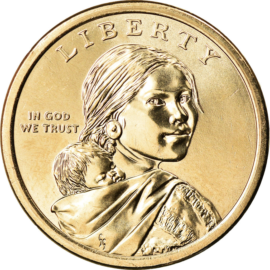 Monnaie, États-Unis, Dollar, 2020, Denver, Native American Dollar - Elizabeth