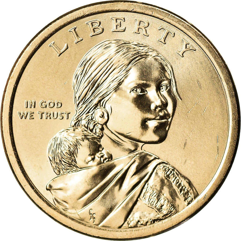 Coin, United States, Dollar, 2020, Denver, Native American Dollar - Elizabeth
