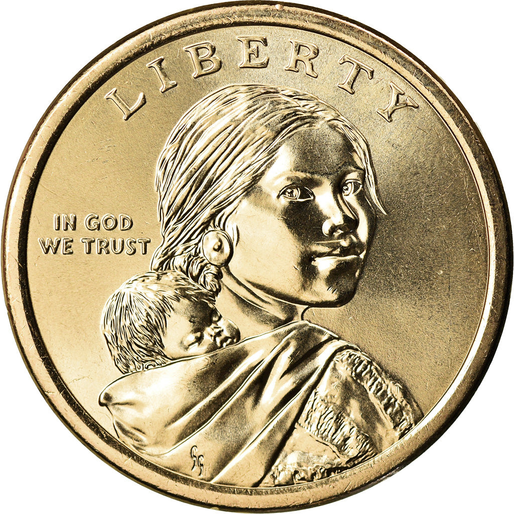 Coin, United States, Dollar, 2020, Denver, Native American Dollar - Elizabeth