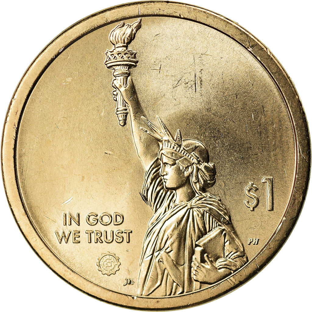 Monnaie, États-Unis, Dollar, 2019, Philadelphie, American Innovation -