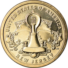 Coin, United States, Dollar, 2019, Denver, American Innovation - New Jersey