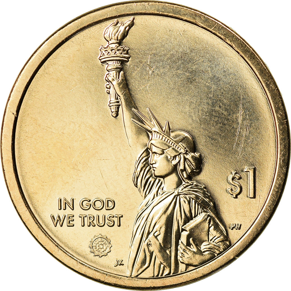 Coin, United States, Dollar, 2019, Denver, American Innovation - New Jersey