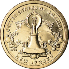 Moneta, Stati Uniti, Dollar, 2019, Denver, American Innovation - New Jersey