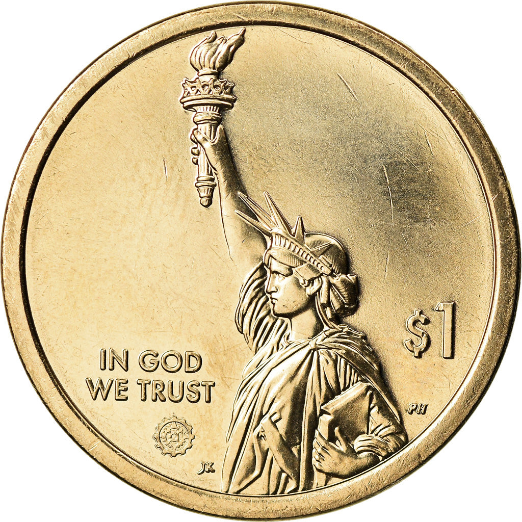 Coin, United States, Dollar, 2019, Denver, American Innovation - New Jersey
