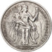 FRENCH OCEANIA, 5 Francs, 1952, EF(40-45), Aluminum, KM:4