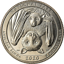 Monnaie, États-Unis, Quarter, 2020, San Francisco, American Samoa National