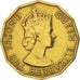 Nigeria, Elizabeth II, 3 Pence, 1959, EF(40-45), Nickel-brass, KM:3