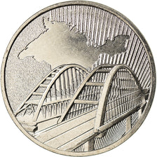 Coin, Russia, 5 Roubles, 2019, Saint-Petersburg, Réunification de la Crimée