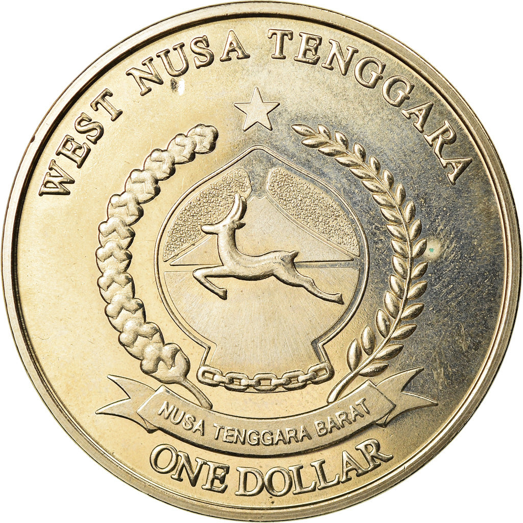 Monnaie, Indonésie, 500 Rupiah, 2018, Papillons - Attacus Atlas, SPL, Laiton