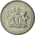 Monnaie, Nigéria, Elizabeth II, Naira, 1991, TTB+, Nickel plated steel, KM:14