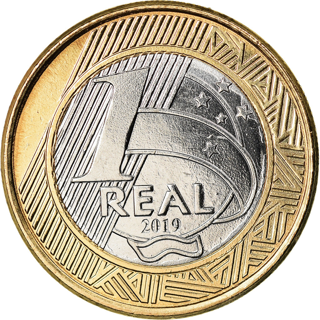 Moneta, Brasile, Real, 2019, 25ème anniversaire du Réal, SPL, Bi-metallico