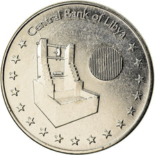 Coin, Libya, 50 Dirhams, 2014, MS(63), Nickel plated steel