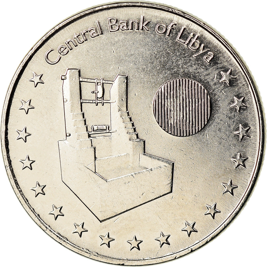 Münze, Libya, 50 Dirhams, 2014, UNZ, Nickel plated steel