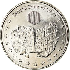 Coin, Libya, 100 Dirhams, 2014, MS(63), Nickel plated steel