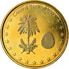 Moneta, Libia, 1/4 Dinar, 2014, MS(63), Mosiądz