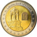 Moneta, Libia, 1/2 Dinar, 2014, SPL, Bi-metallico