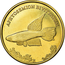 Coin, Congo Democratic Republic, 5 Rupees, 2017, Maluku - Aphyosemion