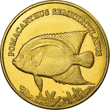 Moneta, Repubblica Democratica del Congo, 5 Rupees, 2017, Maluku - Pomacanthus