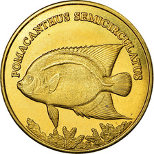 Coin, Congo Democratic Republic, 5 Rupees, 2017, Maluku - Pomacanthus