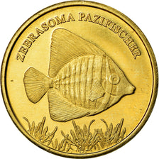 Coin, Congo Democratic Republic, 5 Rupees, 2017, Maluku - Zebrasoma Pazifischer