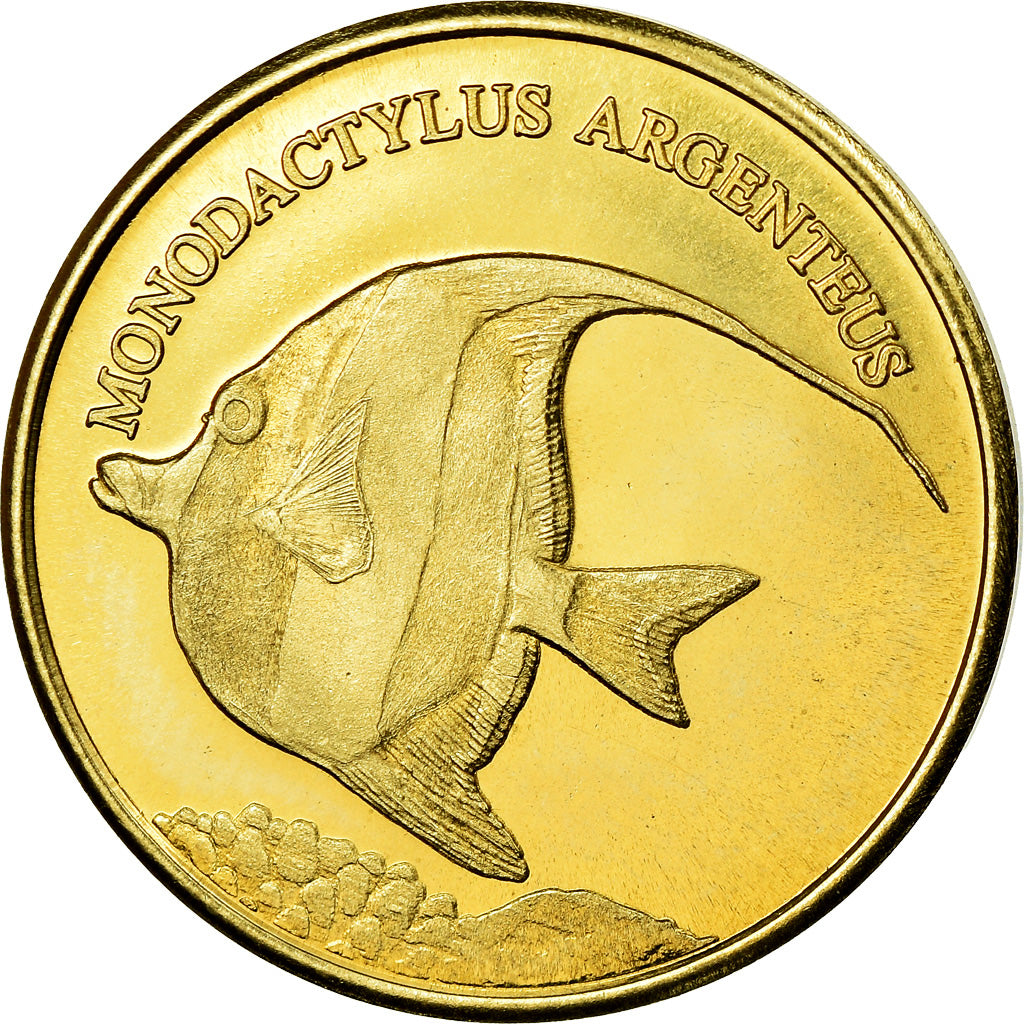 Monnaie, Congo Democratic Republic, 5 Rupees, 2019, Maluku - Monodactylus