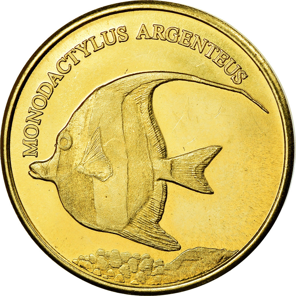 Münze, Congo Democratic Republic, 5 Rupees, 2019, Maluku - Monodactylus