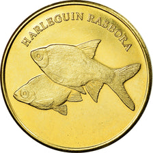 Coin, Congo Democratic Republic, 5 Rupees, 2019, Maluku - Harlequin rasbora