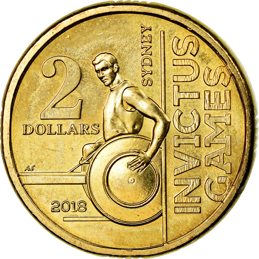 Monnaie, Australie, 2 Dollars, 2018, Invictus Games, SPL, Bronze-Aluminium