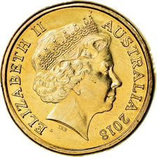 Moneta, Australia, 2 Dollars, 2018, Let we forget, SPL, Bronzo-alluminio