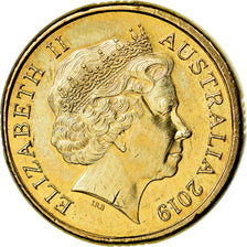 Coin, Australia, 2 Dollars, 2019, Police Nationale, MS(63), Bronze-Aluminium