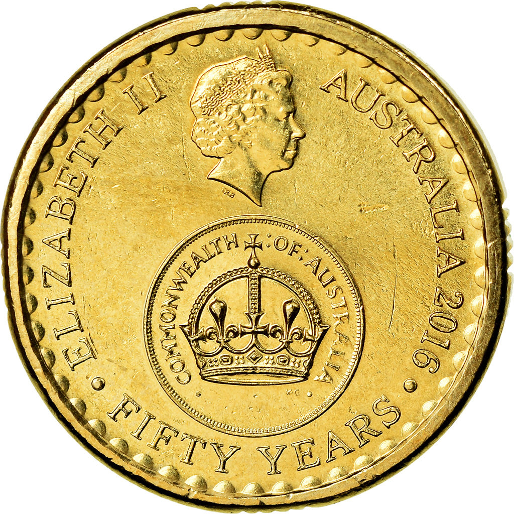 Coin, Australia, 2 Dollars, 2016, 50ème anniversaire du système monétaire