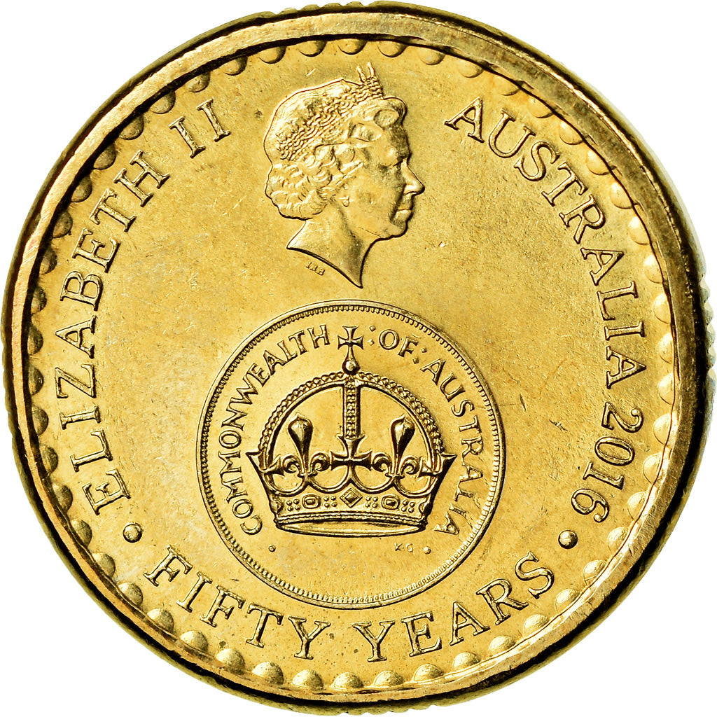 Coin, Australia, 2 Dollars, 2016, 50ème anniversaire du système monétaire