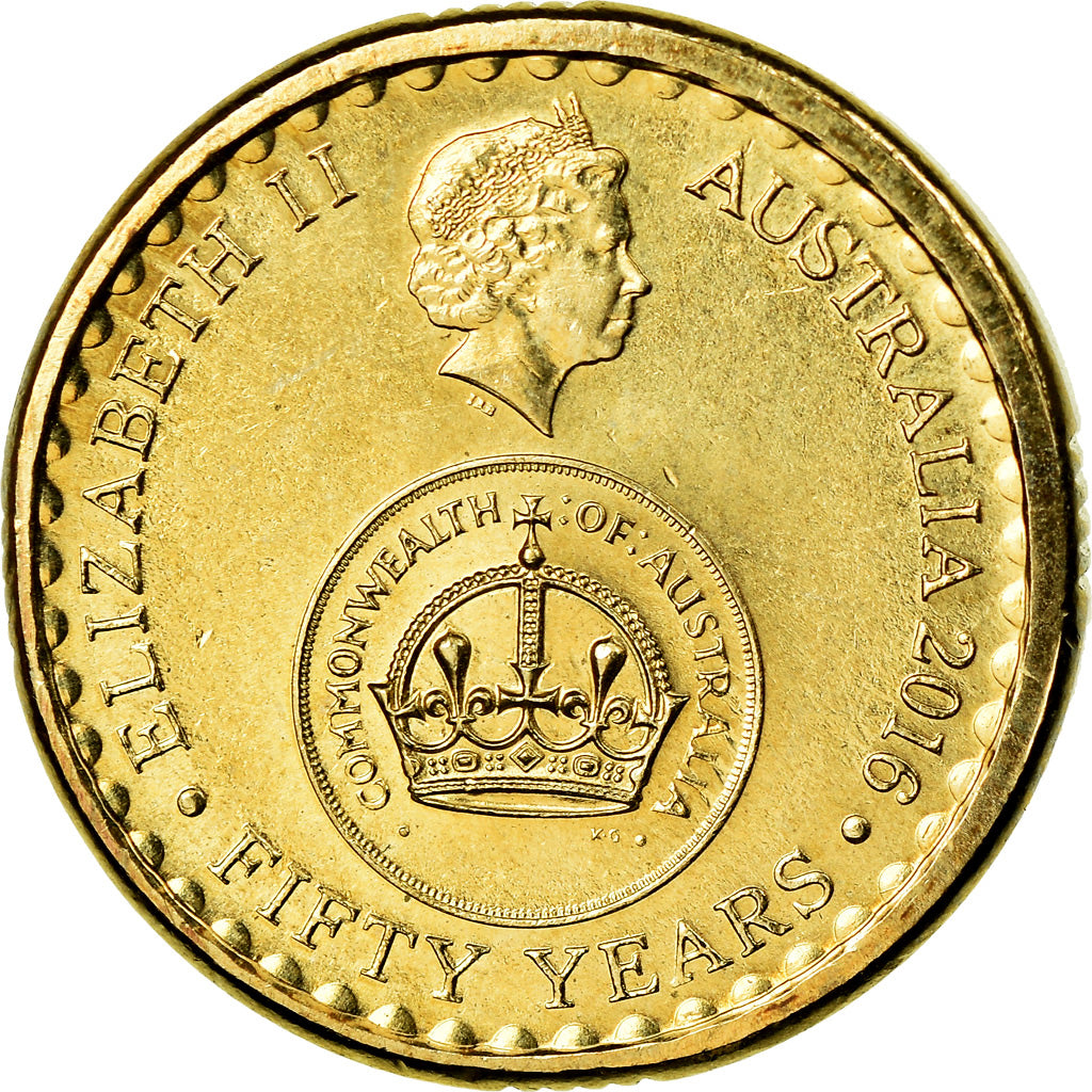 Coin, Australia, 2 Dollars, 2016, 50ème anniversaire du système monétaire