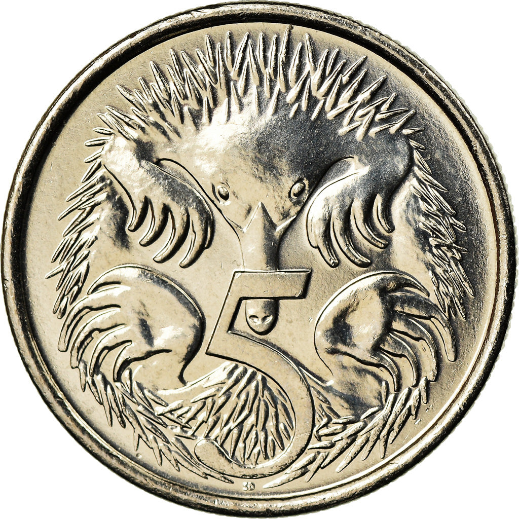 Coin, Australia, 5 Cents, 2016, 50ème anniversaire du système monétaire