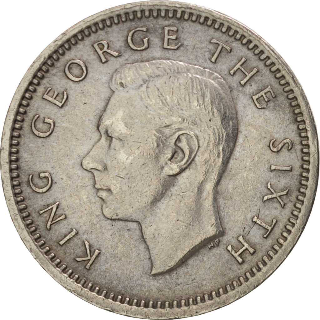 Nouvelle-Zélande, George VI, 3 Pence, 1948, TTB+, Copper-nickel, KM:15