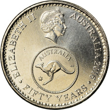 Coin, Australia, 5 Cents, 2016, 50ème anniversaire du système monétaire