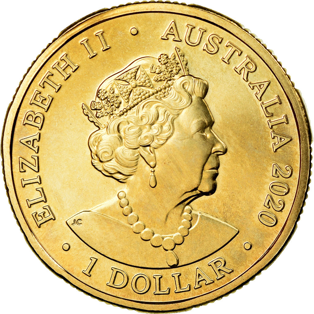 Moneta, Australia, Dollar, 2020, Royal Australian Mint, Eureka, SPL