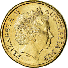 Coin, Australia, 2 Dollars, 2019, Wallabies, MS(63), Bronze-Aluminium